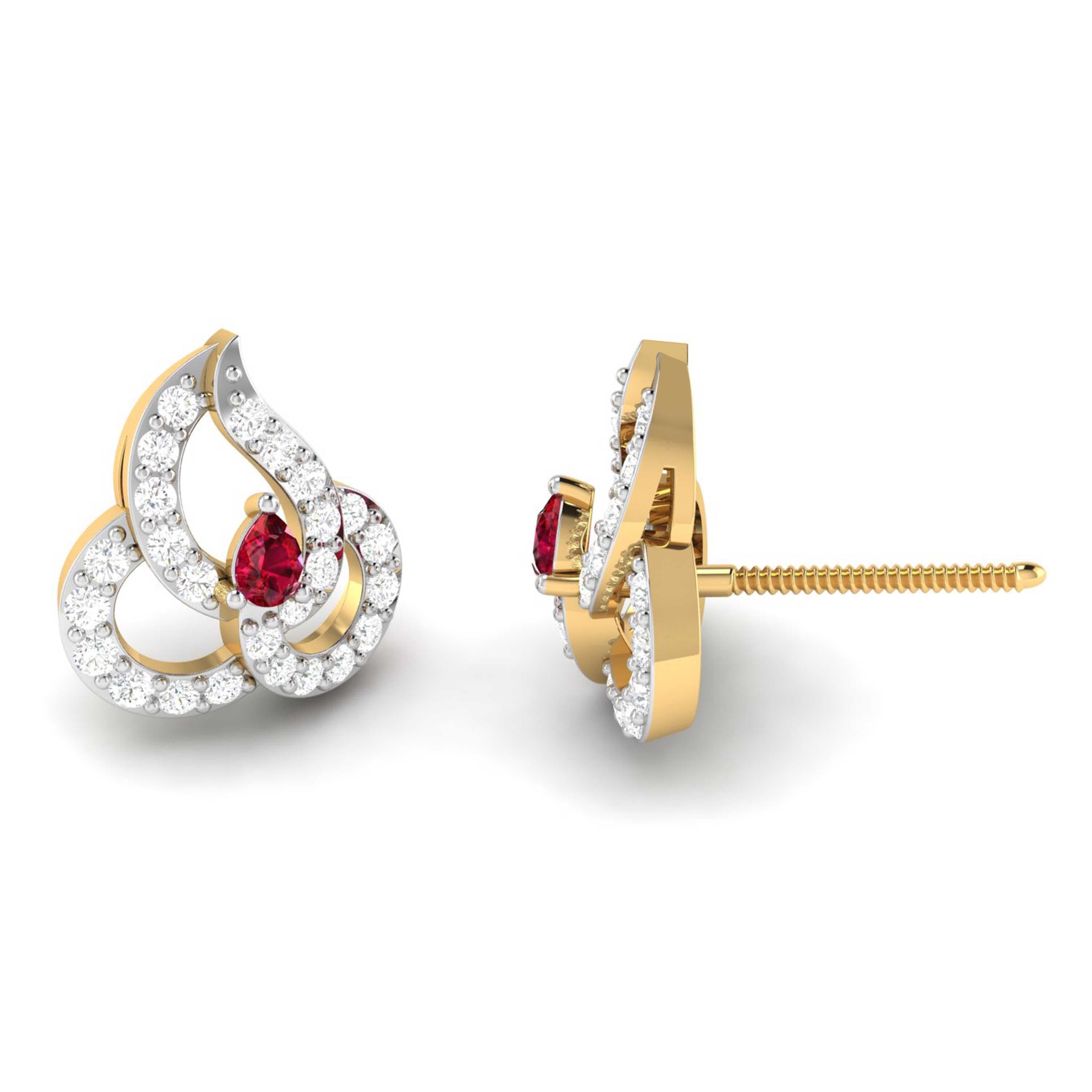 The Diva Lotus Earrings