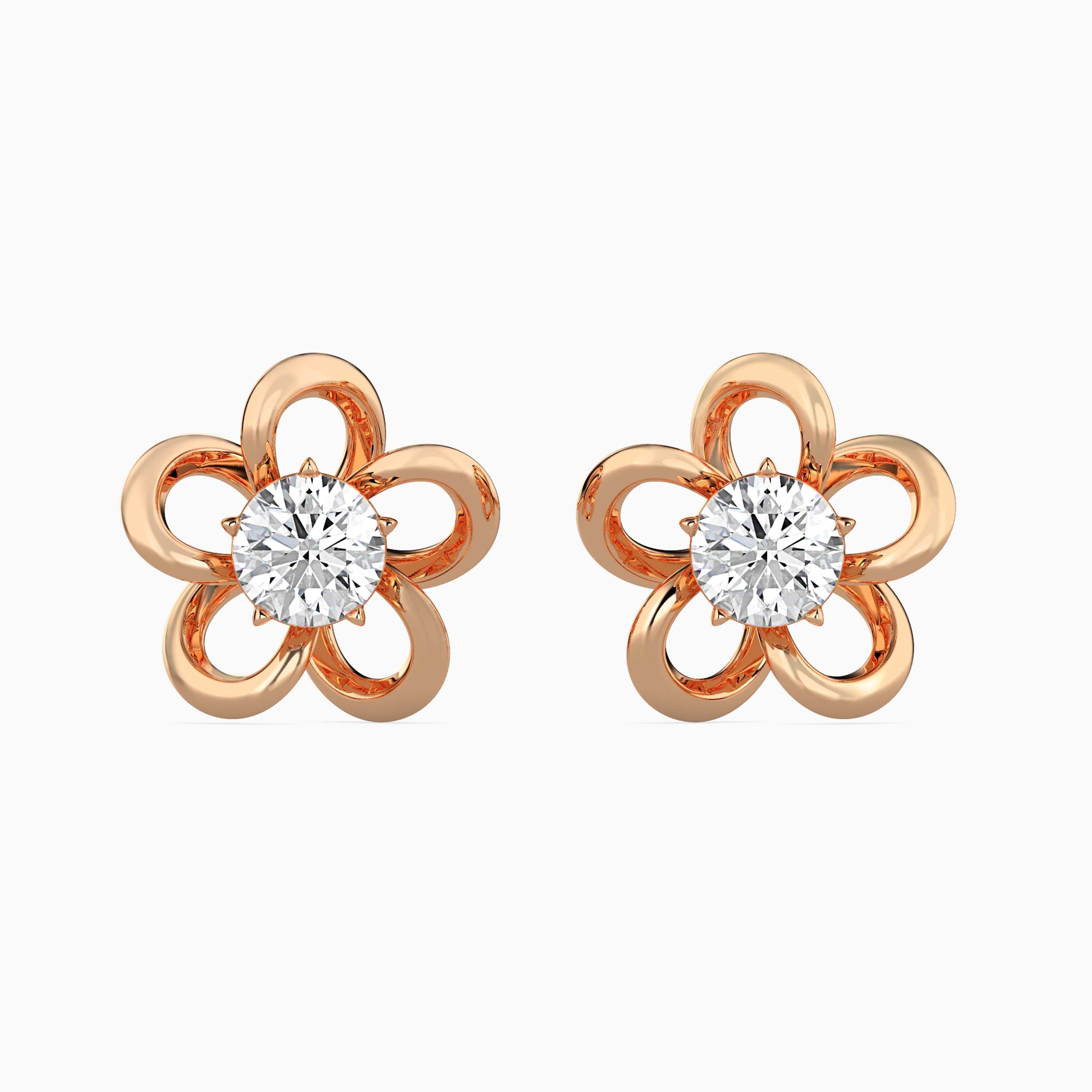 The Kunjika Solitaire Earrings