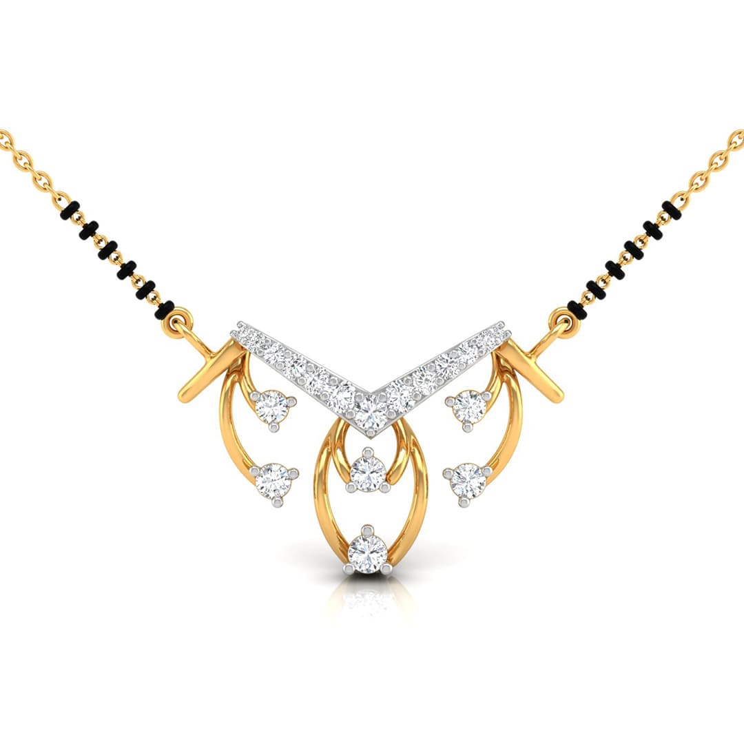 The Navika Diamond Mangalsutra