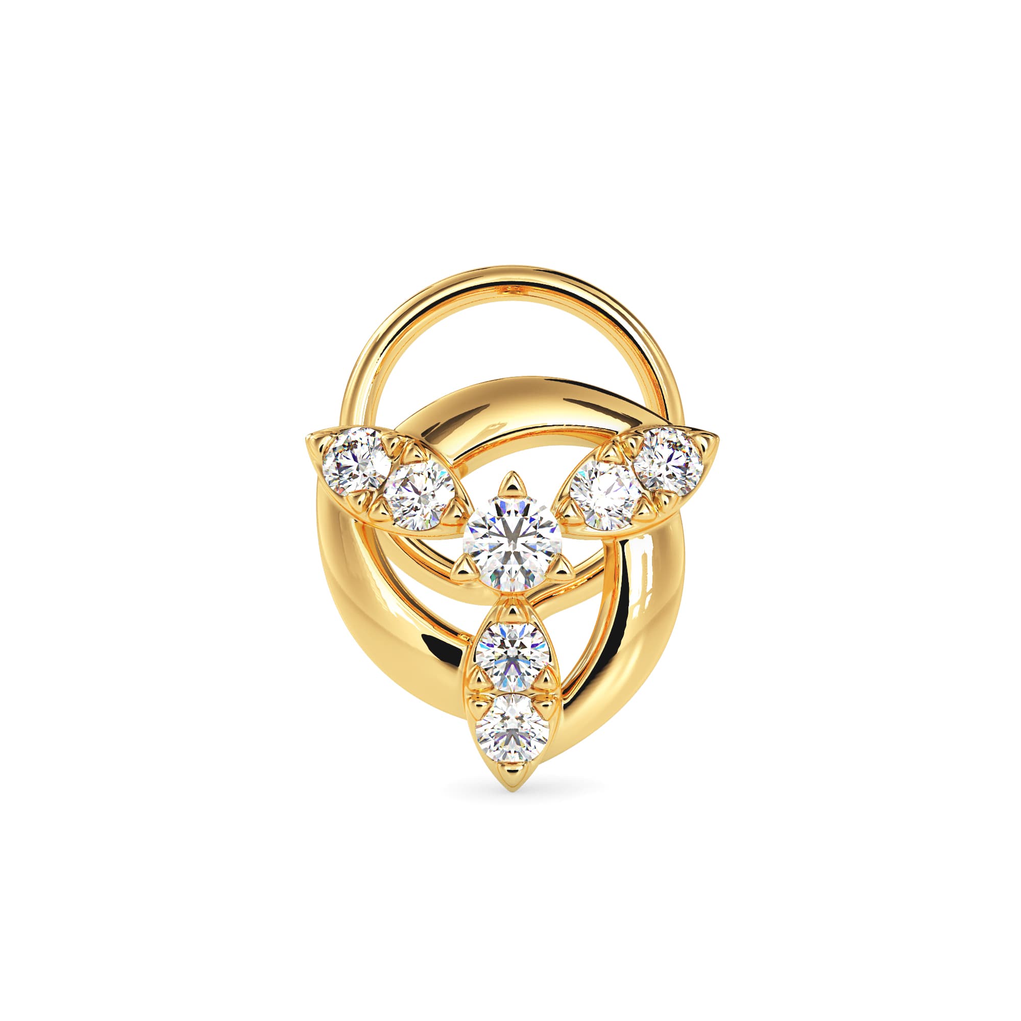 The Luxe Leaf Nosepin