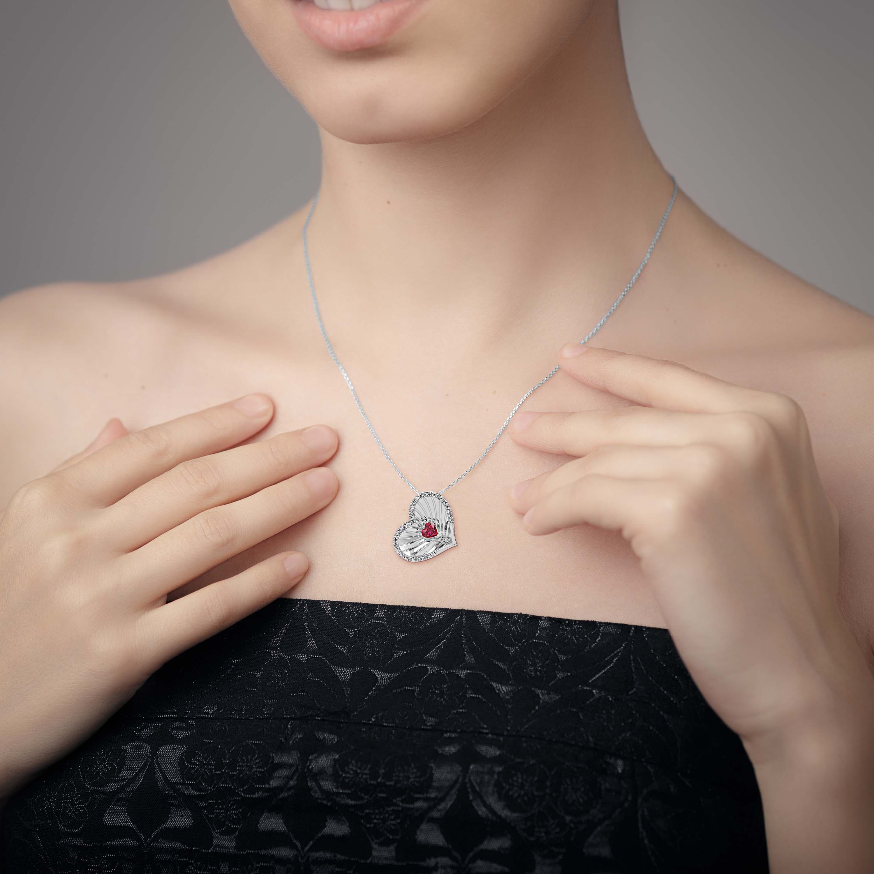 The Karishma Heart Pendant