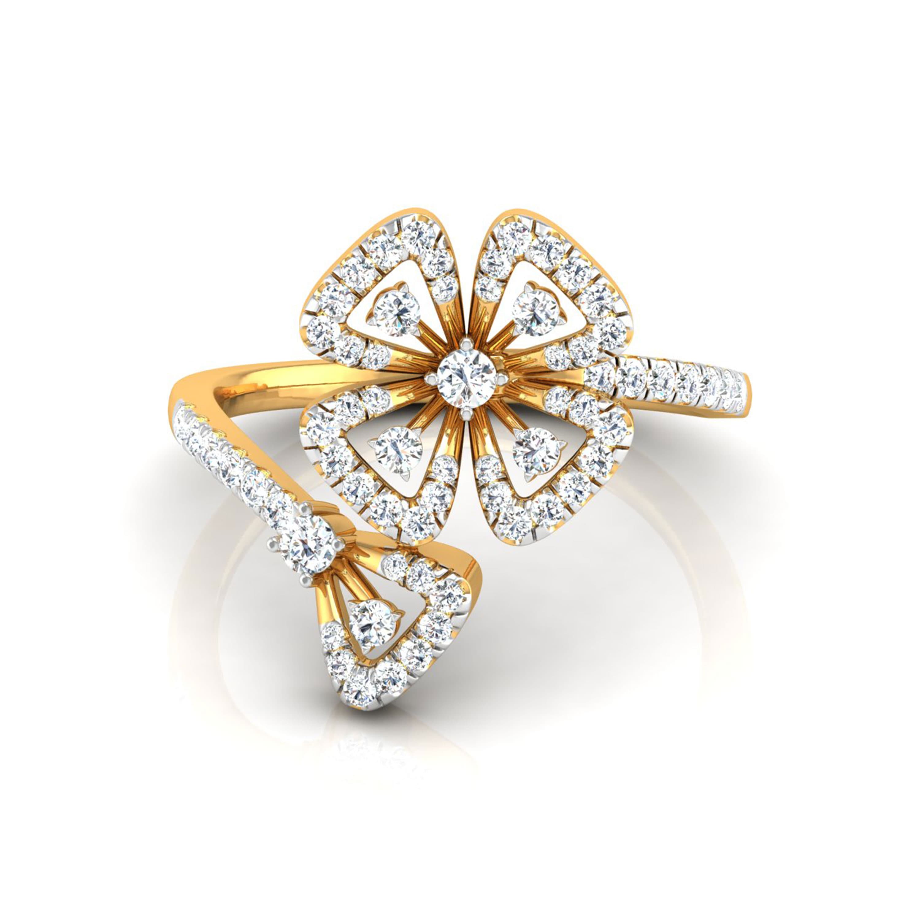 The Papillon Diamond Ring