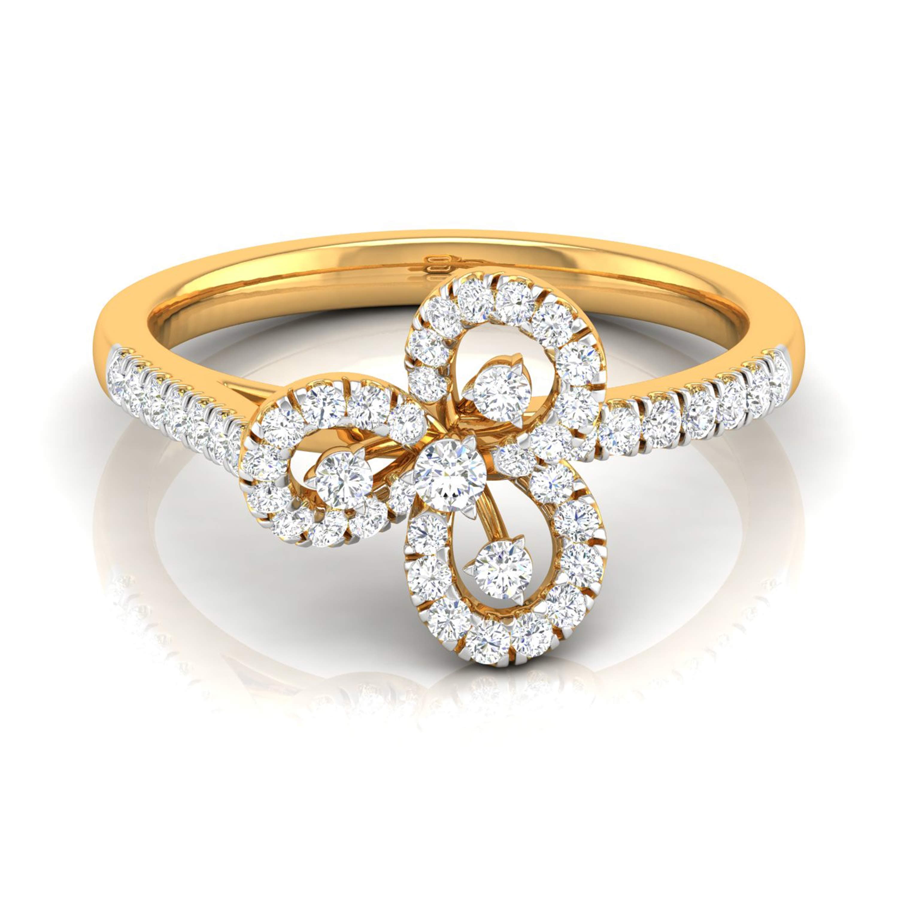 The Celestial Curl Ring