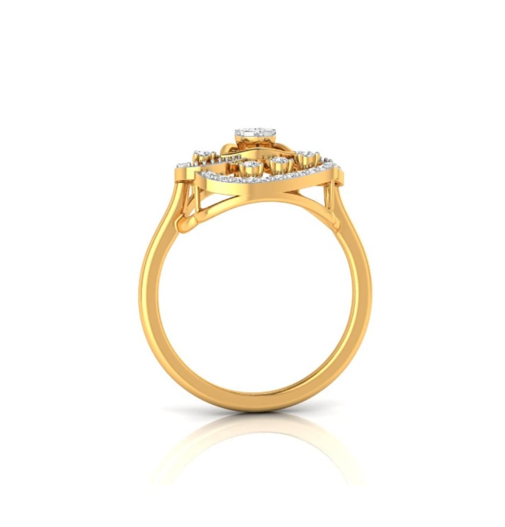 The Tri-Vista Diamond Ring