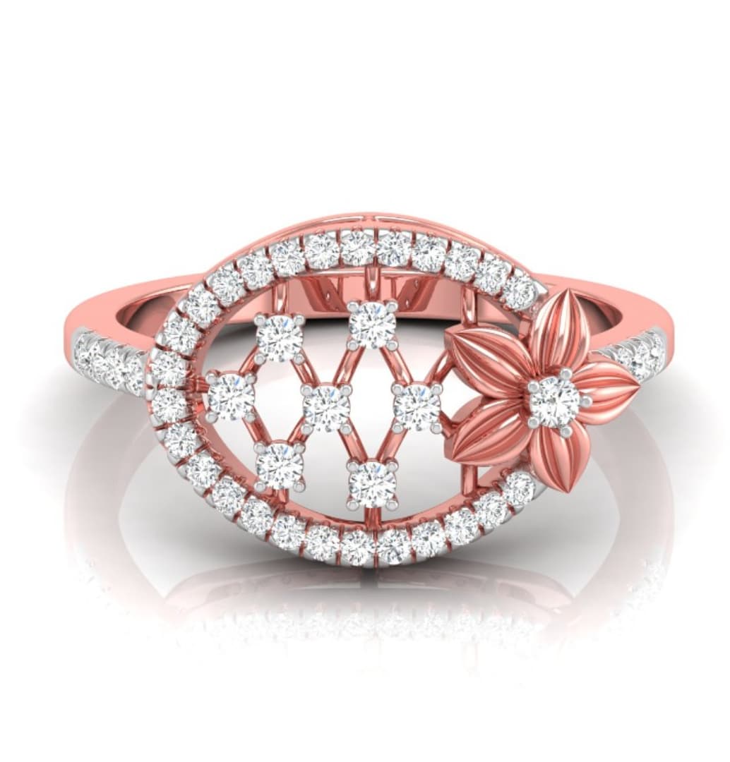 The Floria Mesh Ring